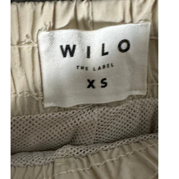 Wilo the Label‎ XS Parachute Pants Nylon Jogger Elastic Waist Drawstring Anthro - Picture 3 of 12